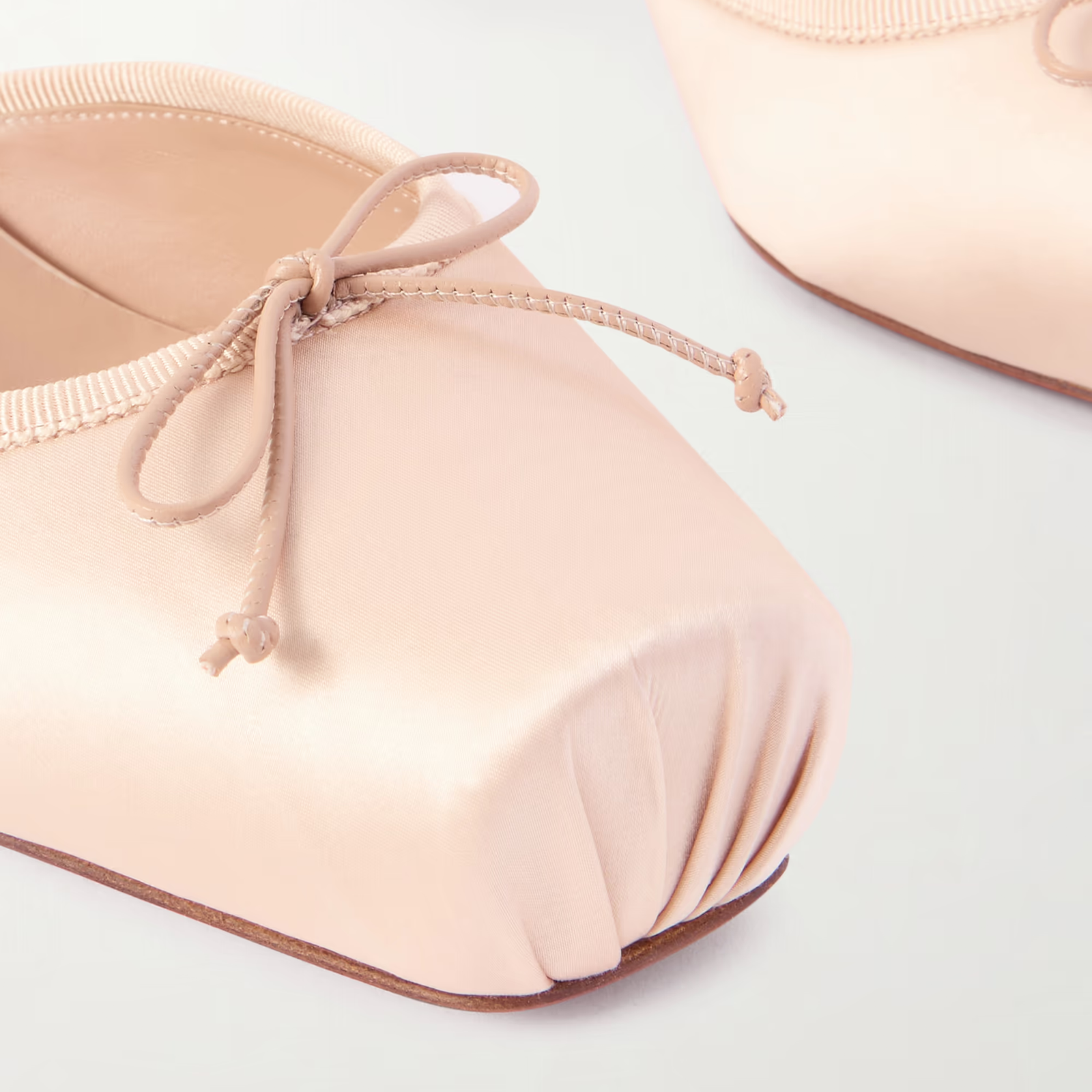 Prima Lace-Up Ballerina Heels