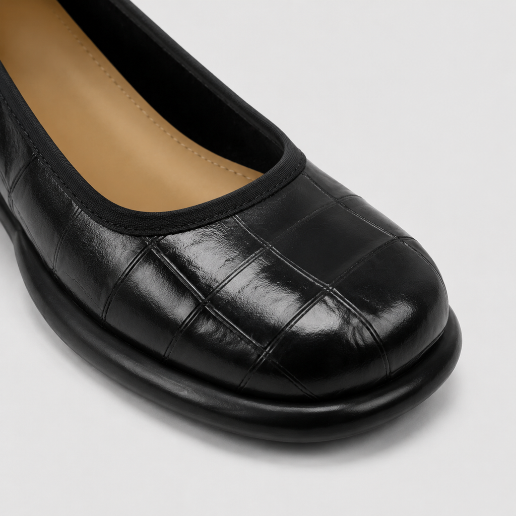 Renata Block Heel Pumps