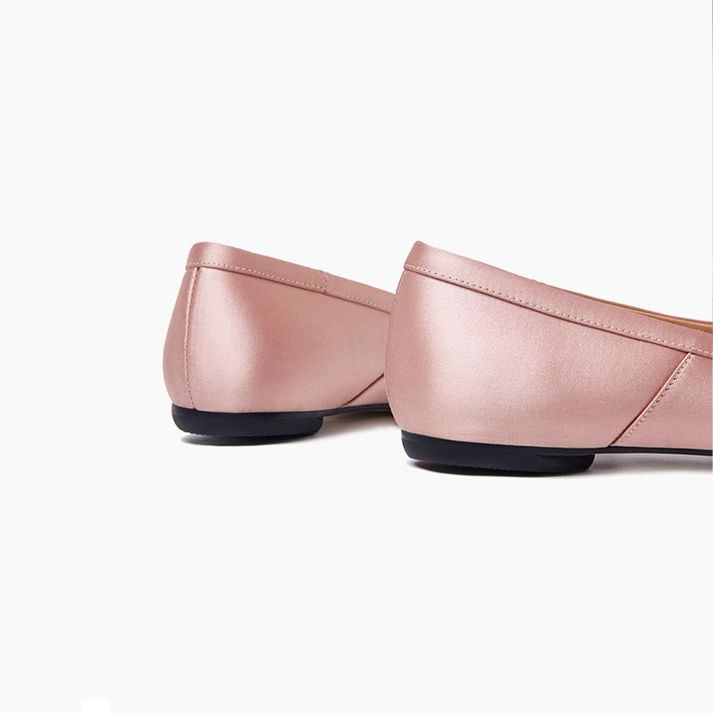 Rosie Satin Tabi Ballet Flats