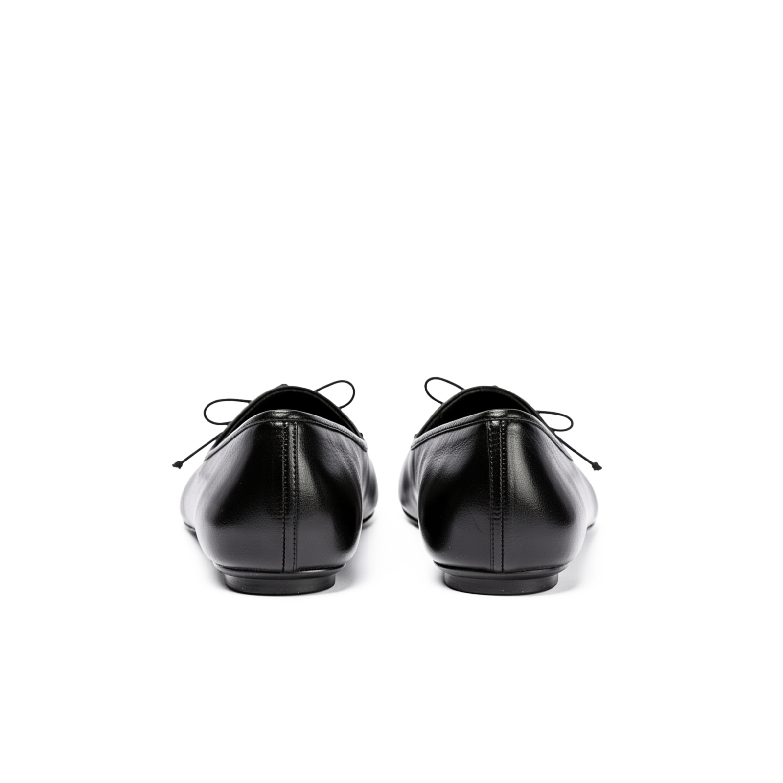 Rune Toe Ballet Flats in silver — statement silver flats by Lil Cacti