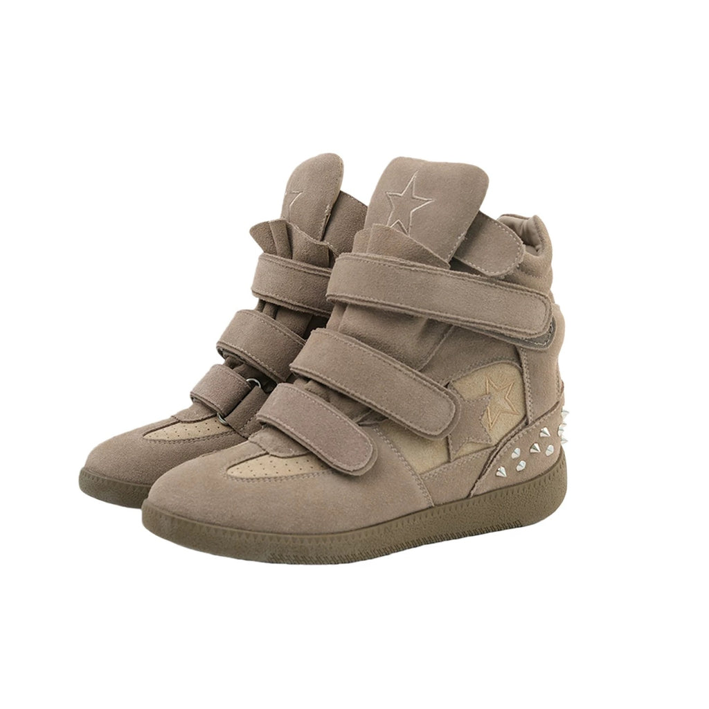 Star Stud Wedge Sneaker