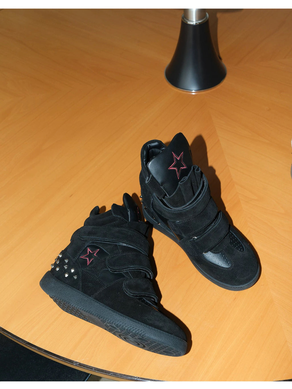 Star Stud Wedge Sneaker