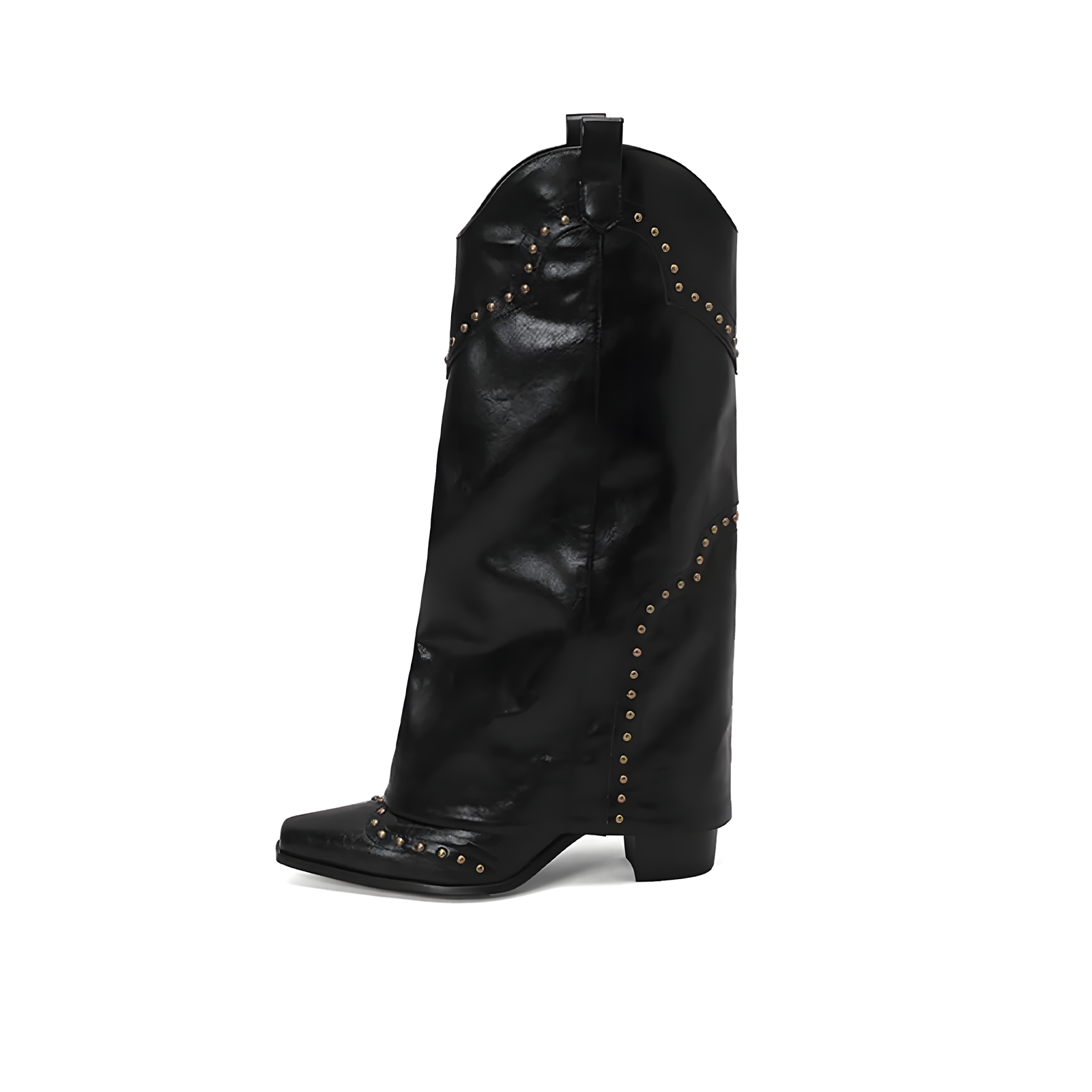 Studded Cowboy Boots