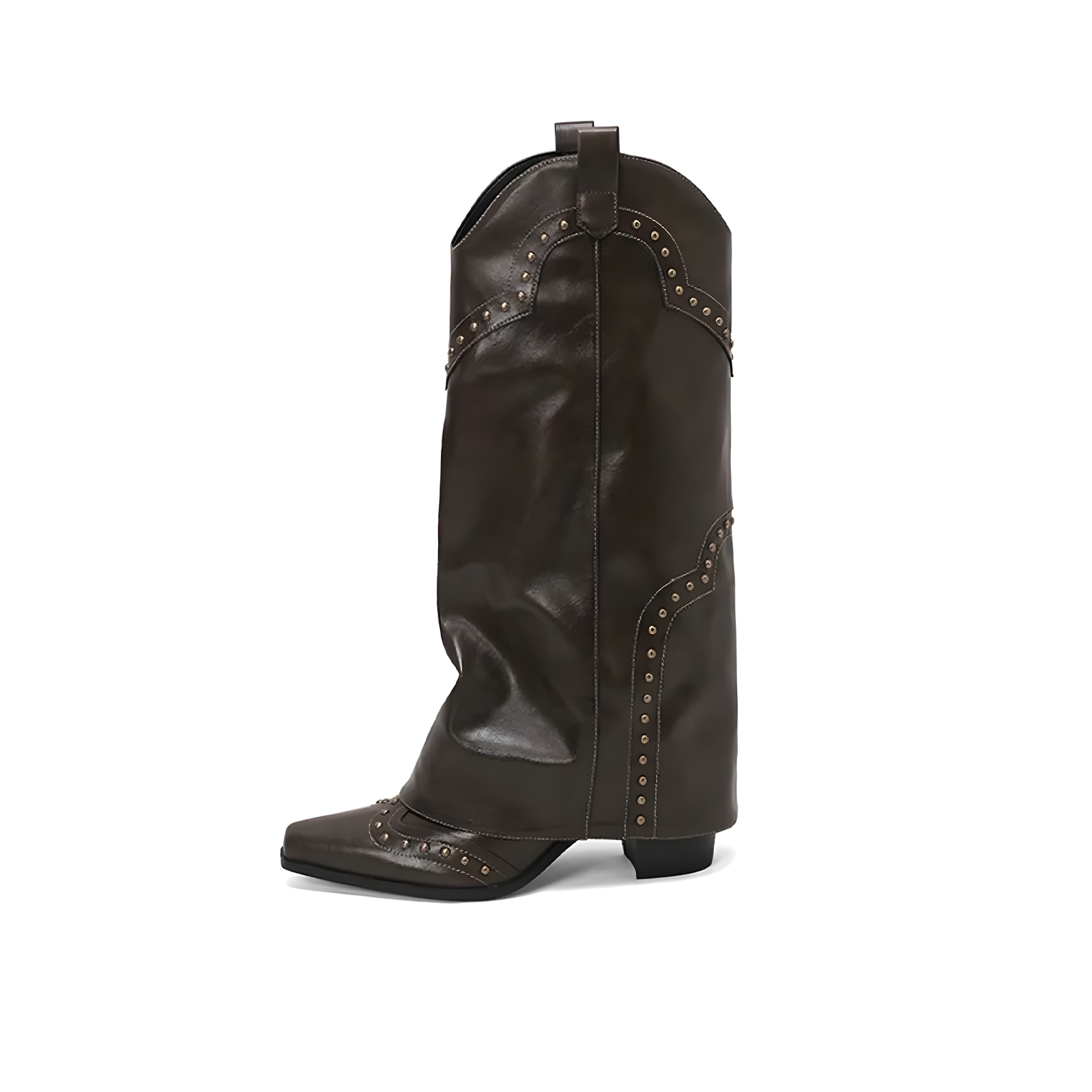 Studded Cowboy Boots