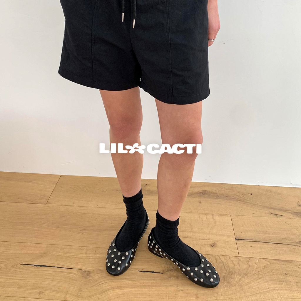 Veda Studded Ballet Flats