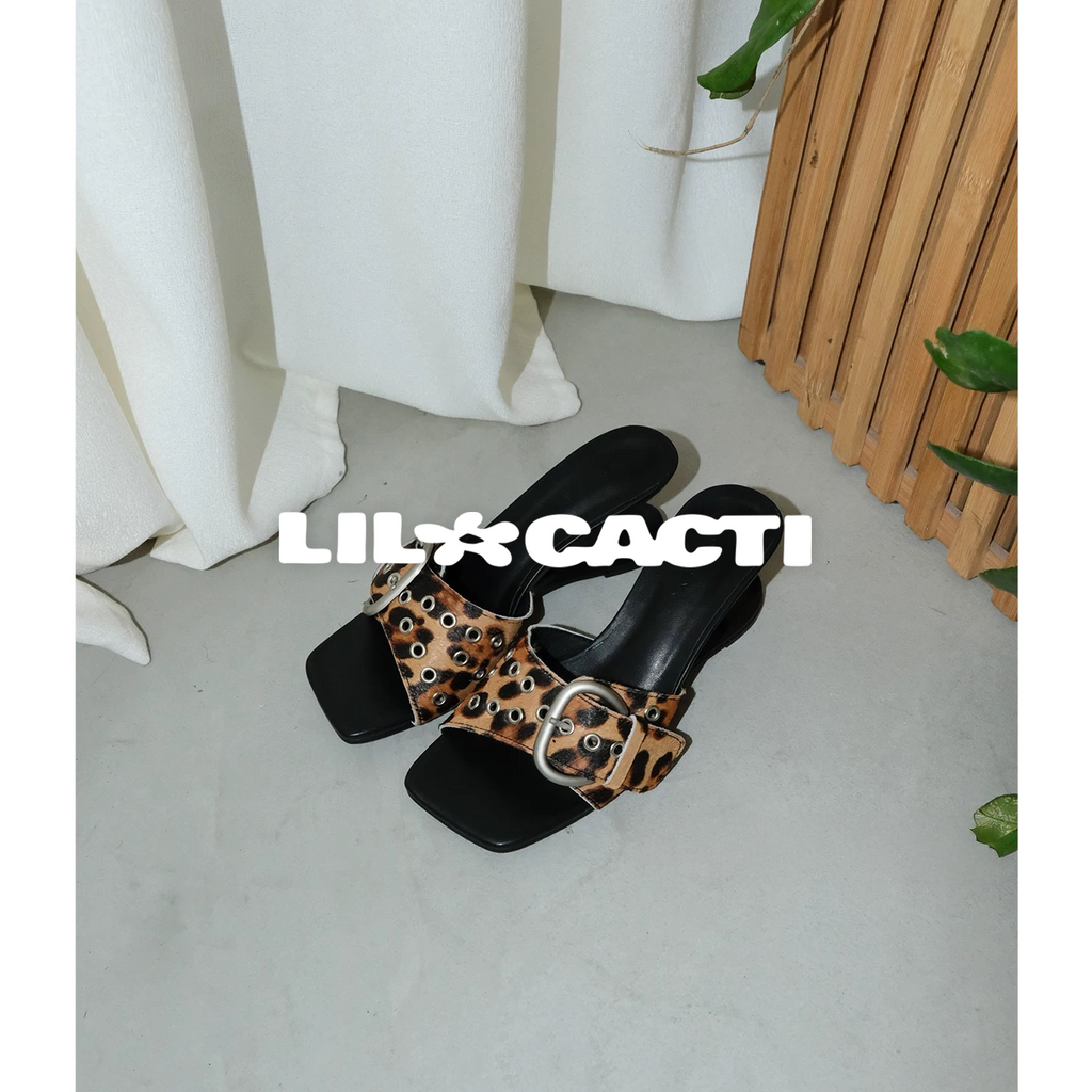 Vera Buckle Slingback Sandals