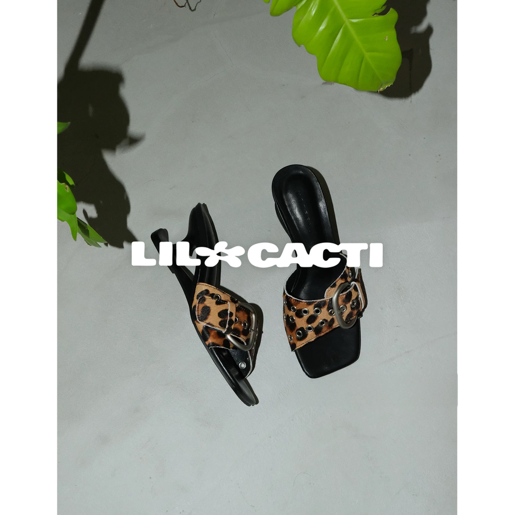 Vera Buckle Slingback Sandals