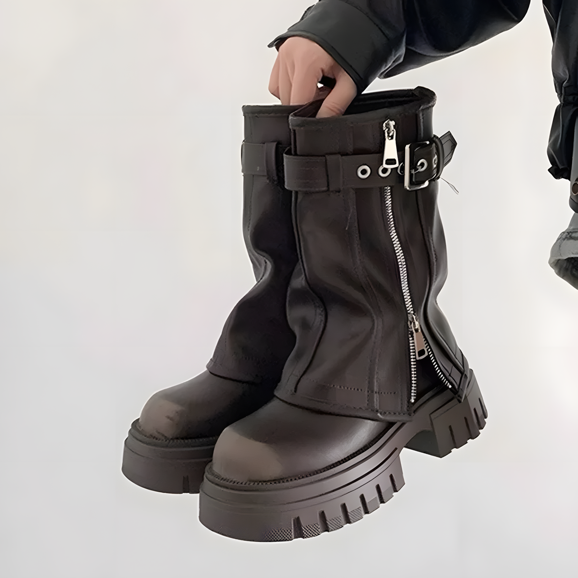 Doom Platform Chunky Boots