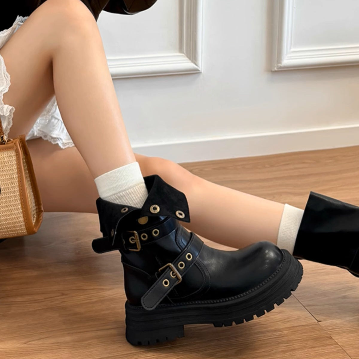 Lil Cacti Slim-Calf Mid-Calf Boots additional product detail view 4