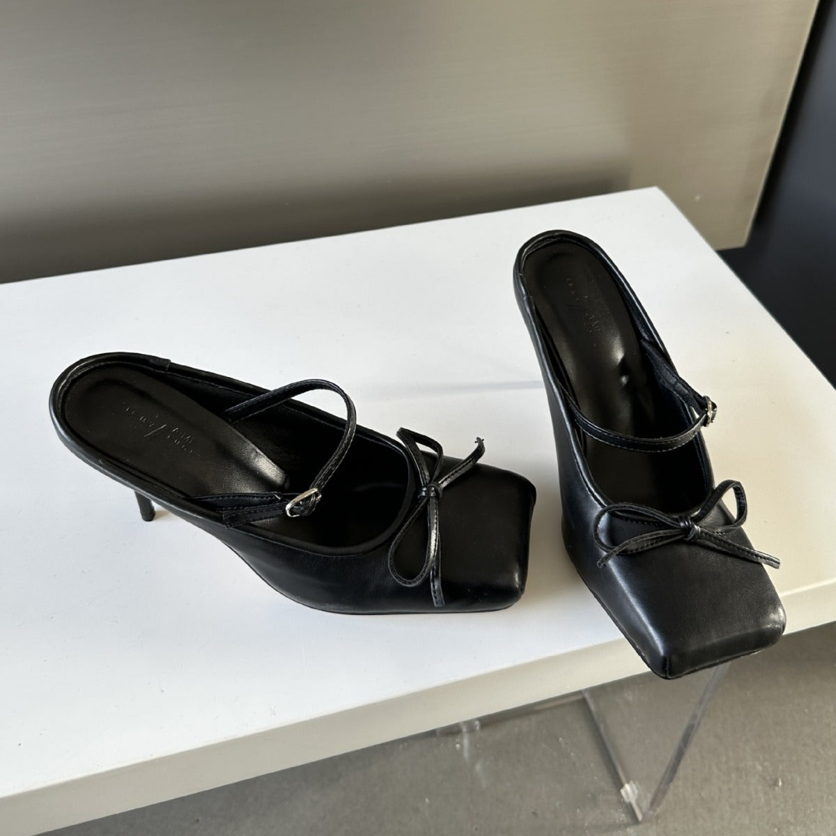 Odile leather Slingback Mules