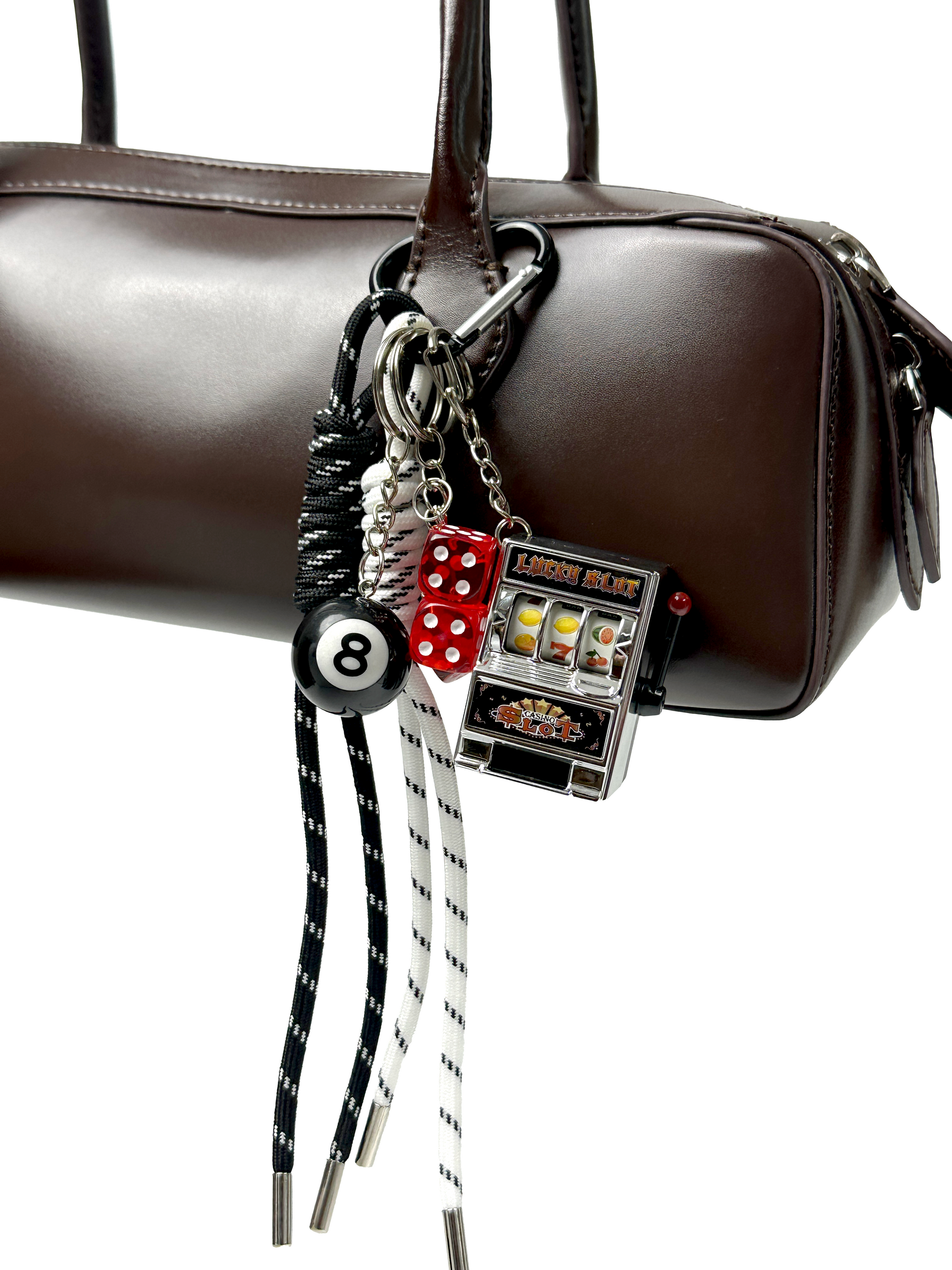 Vintage Slot Machine Bag Charm